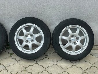 4x100r 15 ALUTEC pneu 175/65 zimne. Et 38 - 3