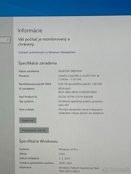Mini HP Elitedesk 800 g3 mini / i5-6500t / 8gb / 256gb nvme - 3