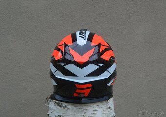 helma prilba oranžová shot mx atv enduro - 3