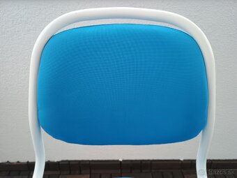 Ikea Orfjall detská stolička MODRÁ - 3