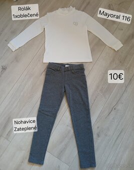 Mayoral oblečenie 116 - 3