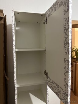 Úzka Kúpeľňová skrinka 33 x 31 x 195cm - 3