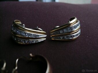 predam zlate nausnice 18karatove 2 - 3