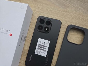 Xiaomi 15T 12GB/256 GB black, top, zaruka - 3