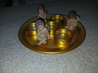 Adventný tanier s dekoráciou - 3