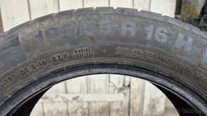 PREDÁM LETNÉ PNEU Continental 195/55 R16 - 3