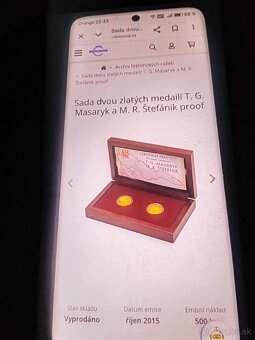 Zlaté dukatove medaile - 3