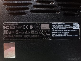 Lenovo IdeaPad Gaming 3 15IHU6 - 82K101KACK - 3