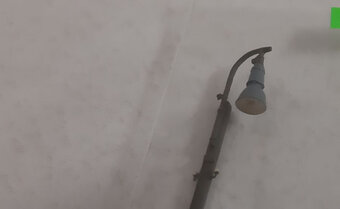 Lampa staničná H0 - 3