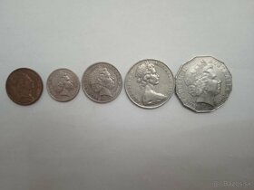 Austrália - konvolut obehových mincí - 3