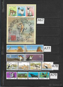 Filatelia-Poštové známky na predaj 4 zvieratá čisté - 3