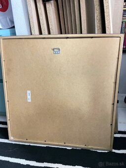 Ram sklo drevo ikea ribba 50x50cm 3ks - 3