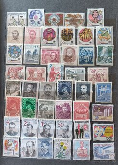 Poštové známky Československo - 250ks čisté - 3