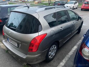 Peugeot 308 SW, 1.6 88 kW benzín, r. 2012 – výborný stav - 3