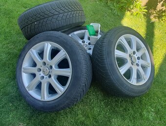 alu disky s pneu 7,5J x 16 - 5x112 ET35 pre VW, škoda, audi - 3