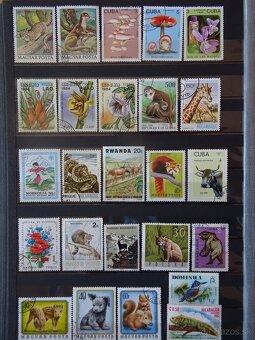 Pekná zbierka známok FAUNA a FLÓRA - 3