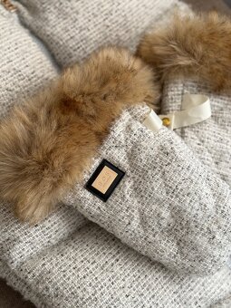 Fusak a rukavice - Bjällra of Sweden Grey Tweed Premium - 3