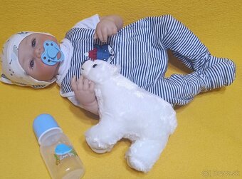 Realistická bábika chlapček Dominik - 3