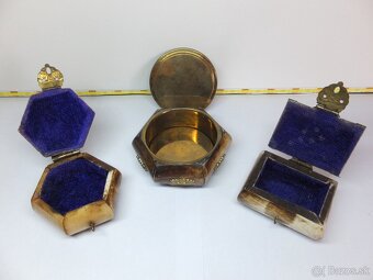 Set, orientální pěkné šperkovnice 5 kusů. - 3