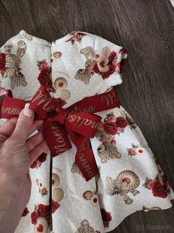 Luxusne šaty Monnalisa 6mes. - 3