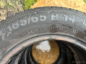 185/65 R14 letné Barum  6mm - 3