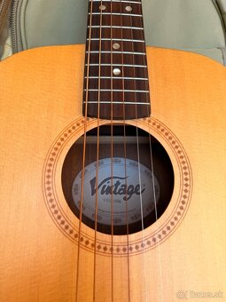 Vintage VTG100N Natural Akustická gitara - 3