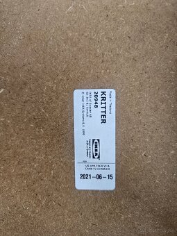 Detský set -stolík, 2 stoličky Ikea Kritter - 3