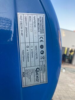Pokosová píla na kov 230V, 2kW - 3