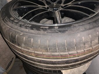 Predám disky s kolesami na VW Goodyear Eagle F1 - 3