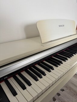 Digitálny klavír Sencor SDP 100 WH - 3