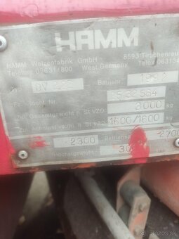 Vibračni valec HAMM - 3