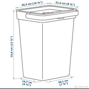 HÅLLBAR nádoba na smeti IKEA - 3