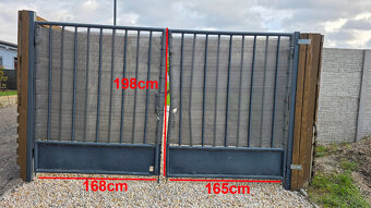 Dvojkrídlová brána - 3