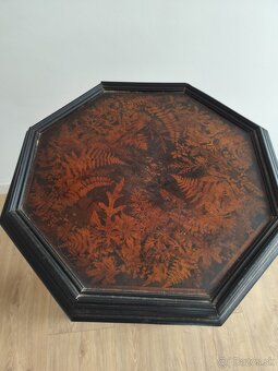 Starožitný drevený stolik - 3