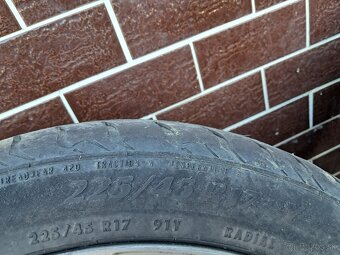 Letné pneumatiky 225/45 r17 - 3