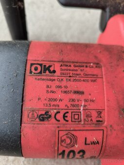 Elektrická reťazová píla - 3