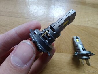LED ziarovky H7 12 V s aktivnym chladenim 6500K - 3