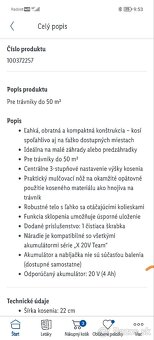 Aku kosačka parkside - 3