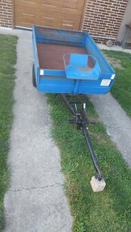 Prívesný vozík tera vari agzat malotraktor štvorkolka - 3