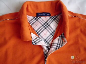 Burberry slim pánske pólo tričko L-XL - 3