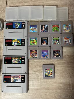Nintendo Retro Gaming Set – SNES + Game Boy Cartridges - 3