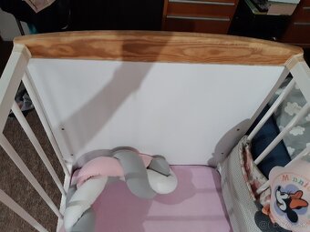 Detská postieľka s prebalovacím pultom - 3