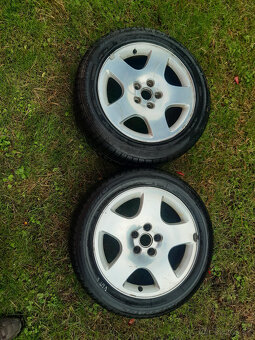 ALU KOLA 17 audi A8, A6, A4, 4D0601025B, 4E0601025J + krytky - 3