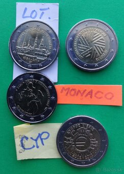 2euroBELG LUX MON CYP LOT - 3