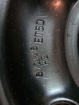 Rezervne koleso 5x112 r16 letna pneu 205/55 r16 - 3