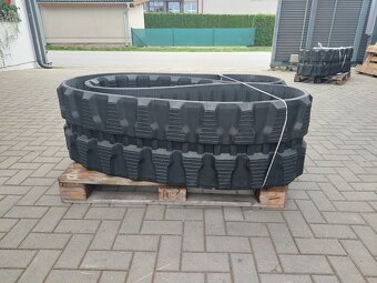 Gumový pás 450x76x84 na Mecalac 10MCR a Komatsu PC95 - 3