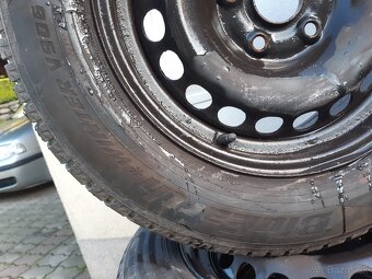 Zimné pneu 195/65 r15 + disky 5x112 - 3