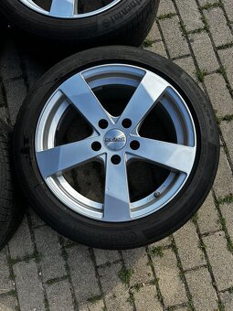 Predám elektrony 5x120 + letné pneu 205/50 r17 - 3