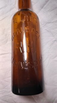 Starožitná pivová fľaša - 3