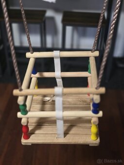 Detská drevená hojdačka - 3
